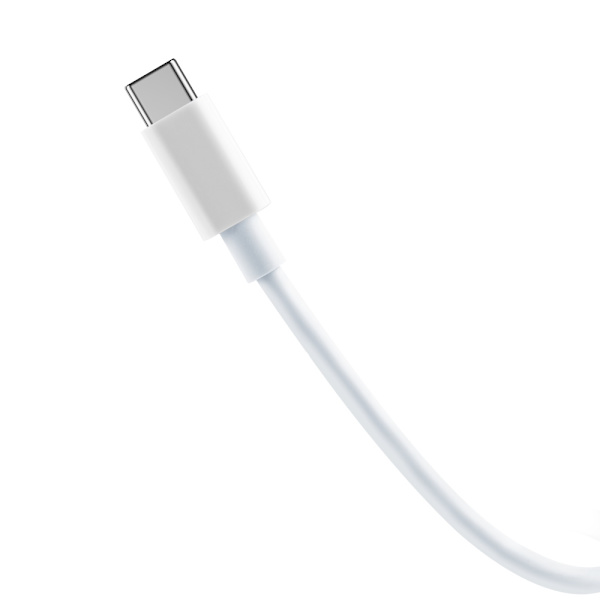 Maxlife MXUC-05-kabel USB-C - USB-C 1,0 m 100W vit
