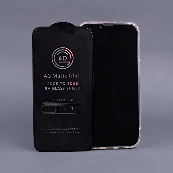 Härdat glas 6D matt för iPhone 17 Pro Max
