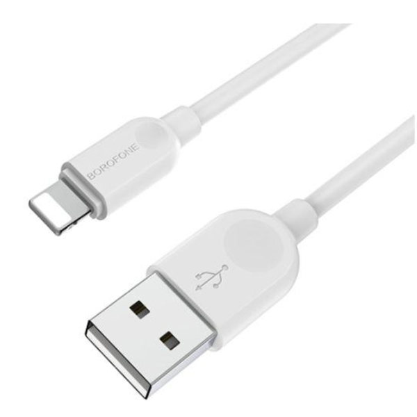 2st Borofone -   Lightning -kabel 1m svart