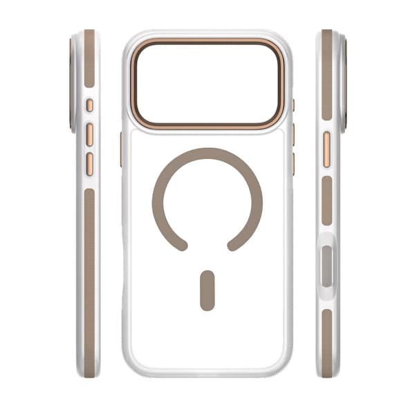 Etteri Icy Mag skal för iPhone 17 Pro Max / 18 Pro Max guld gul