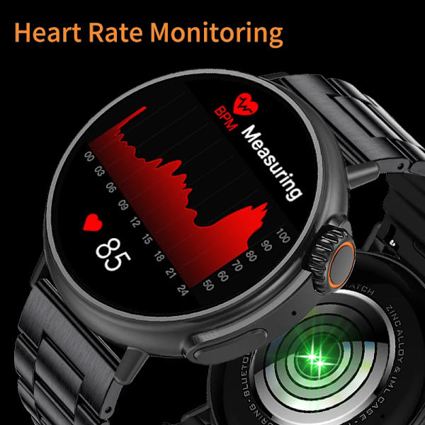 LIGE Smart Watch  med AMOLED skärm