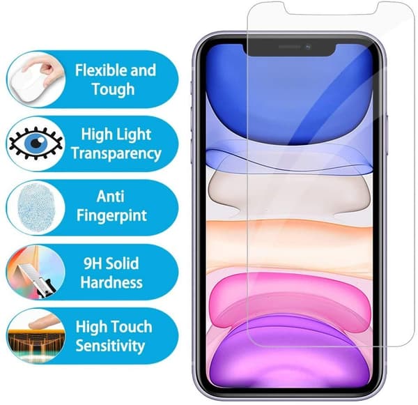 3 Pack för iPhone 11 Skärmskydd|2,5"