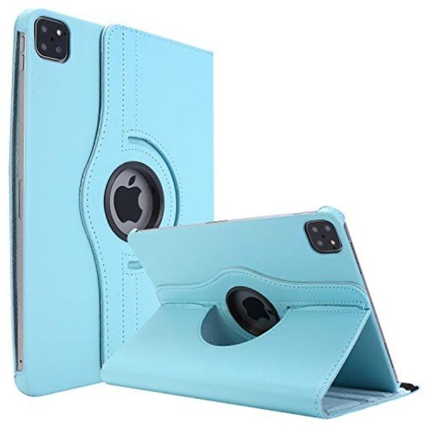 iPad pro  (2020) 12,9" ljusblå fodral blå