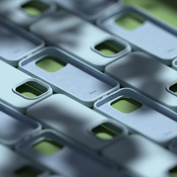 Etteri Silikonskal för iPhone 11 ljusblå