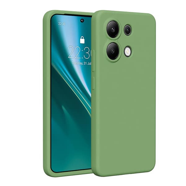 Etteri Silikonskal för Xiaomi Redmi Note 13 4G ljusgrön