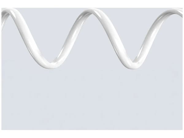 Dudao L25SL USB-A till Lightning-kabel 1m vit vit