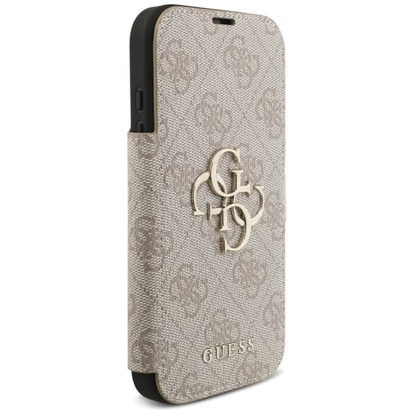 Guess Book 4G Metal Logo fodral för iPhone 17 Pro rosa