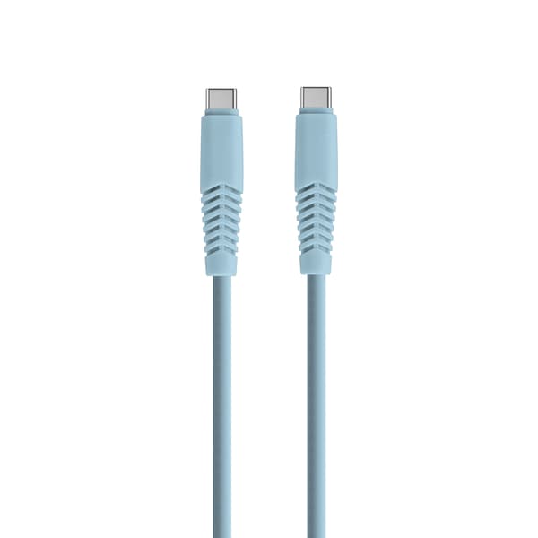 Setty-kabel USB-C - USB-C 1,5 m 2,1A KSC-C-1.523 blå