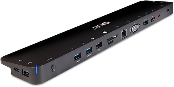 Club 3D CSV-1564W100 USB-C Dockingstation med 100W strömförsörjning svart