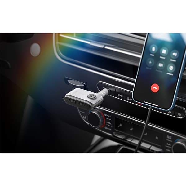 XO sändare FM BCC15 Bluetooth MP3 jack 3,5 mm svart
