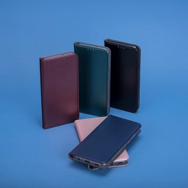 Magnet fodral iPhone 13 mini Eco Läder blå