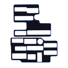 Huvudkort Inline Isoleringsdekal för iPhone 13 Mini (2-delat set) (10-pack)