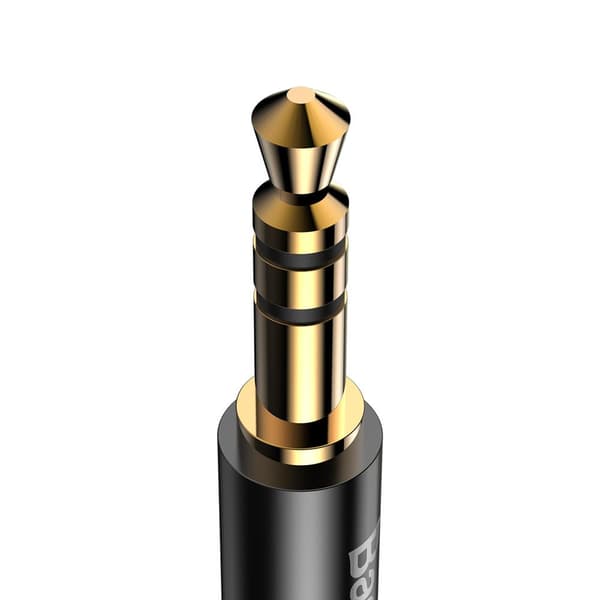 Baseus ljudkabel Yiven M01 USB-C - jack 3,5 mm 1,2 m svart