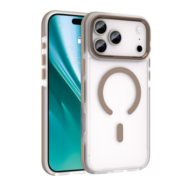 Etteri Icy Mag skal för iPhone 17 Pro Max / 18 Pro Max guld gul