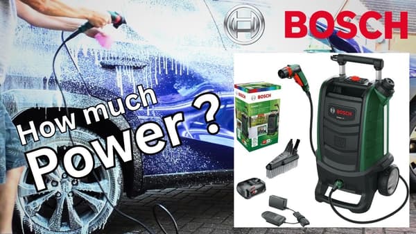 Bosch Fontus Generation II höjtryksrenser batteri 20 bar