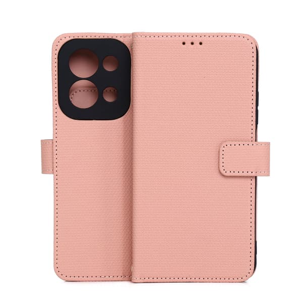 Smart Triangle fodral för Xiaomi Redmi 15C 4G EU / 15C 5G EU rosa