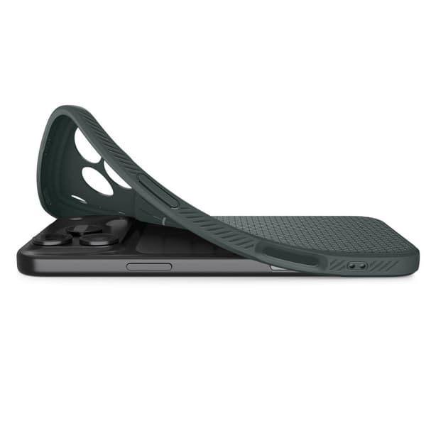 Spigen Liquid Air Case for iPhone 17 Pro Max Abyss Green