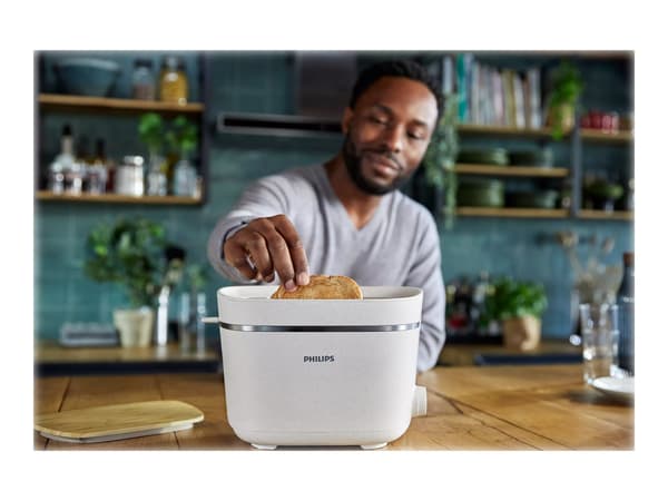 Philips 5000 series HD2640 Eco Conscious Edition Brödrister Silkehvid mat