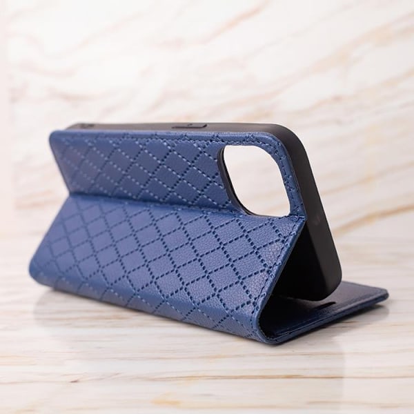 Smart Caro fodral för iPhone 16 6,1" blå blå