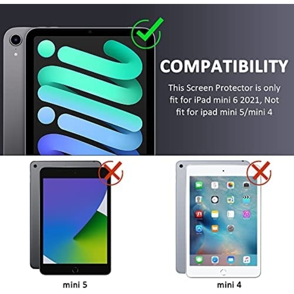 2 st skärmskydd för ipad mini 6