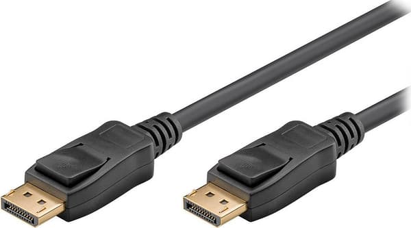 Goobay Displayport™ Kabel 2.1 80 Gbit/S 2 M svart