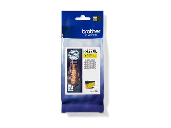 Brother LC 427XLBK svart 6000 sidor bläck
