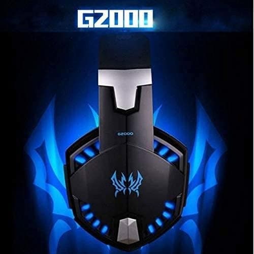 G2000 Stereo Gaming Headset för PS4 PC Xbox One, PS5 blå
