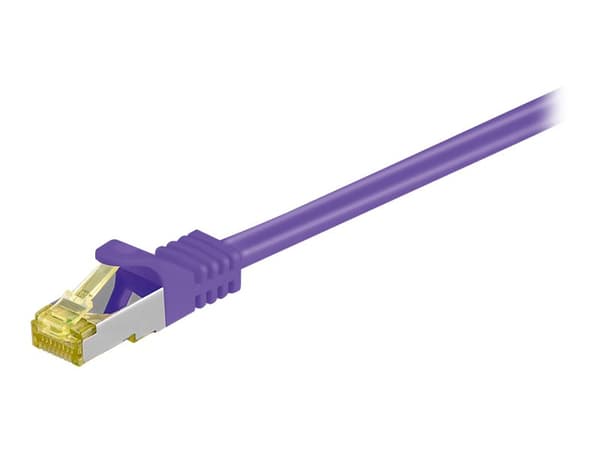 goobay CAT 7 SFTP, PiMF 50cm Patchkabel Yellow gul