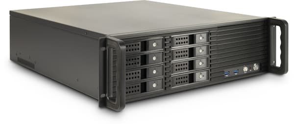 Inter-Tech IPC 3U-3508 Rackversion ATX svart