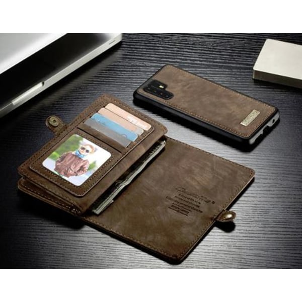 CaseMe 2 i 1 lyxigt lädermagnetiskt plånboksväska p30 pro