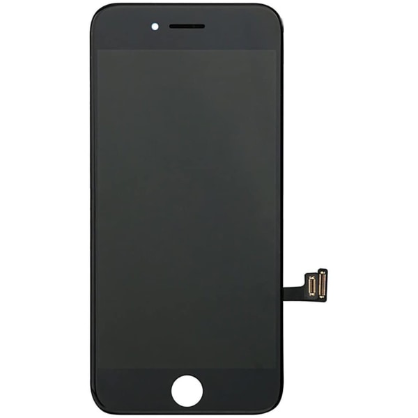vaihtonäyttö iphone 7 LCD:lle musta musta