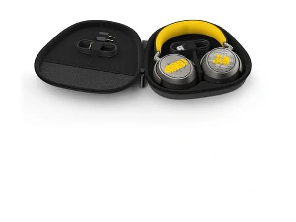 Sennheiser MOMENTUM 4 trådlös Kablet Hörlurar Grå Gul