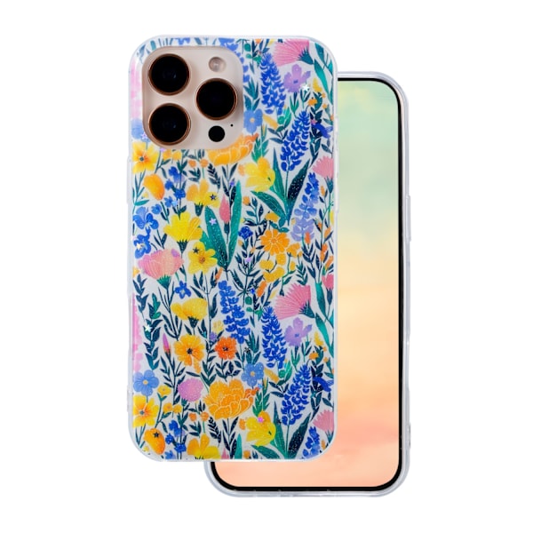 Glow Glam-fodral för iPhone 15 Pro 6,1\" rustik