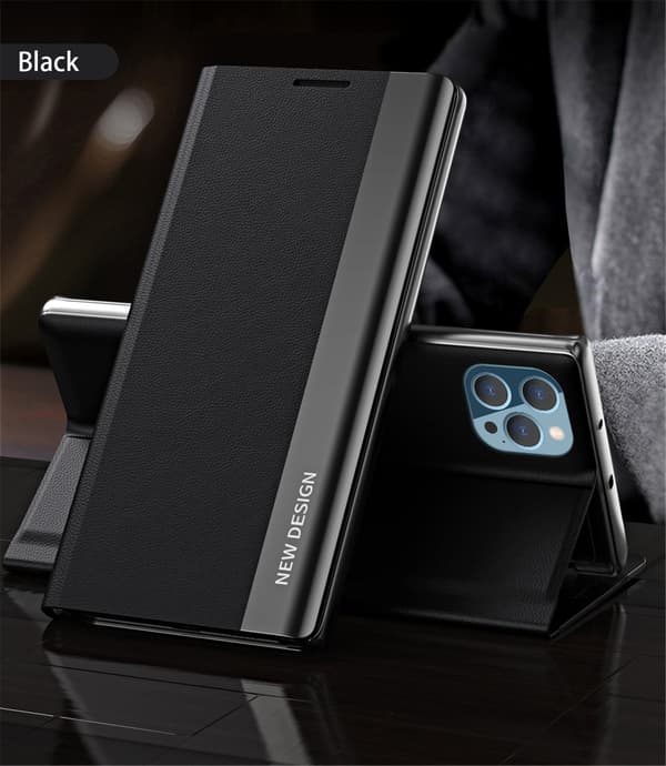Magnetisk Flipfodral för iphon 14 – Svart