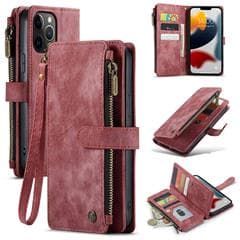 CaseMe C30 Plånboksfodral iPhone 12 Pro Max - Röd röd