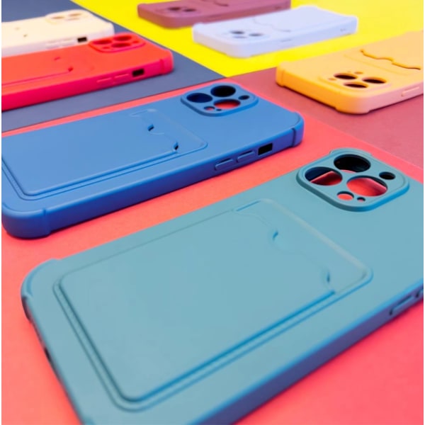 Armor Card Fodral iPhone 11 Pro Max rosa