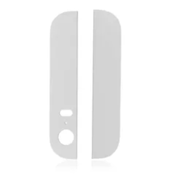 Bakglas (upp + ner) för iPhone 5S (vit)