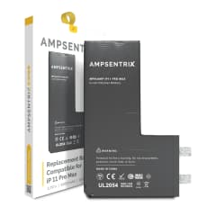 Ersättningsbatteri till iPhone 11 Pro Max - Heltäckande, Röd
