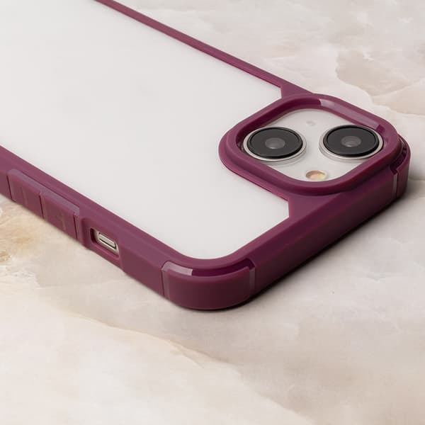 Color Shock skal för Xiaomi Redmi Note 13 Pro 5G vinröd