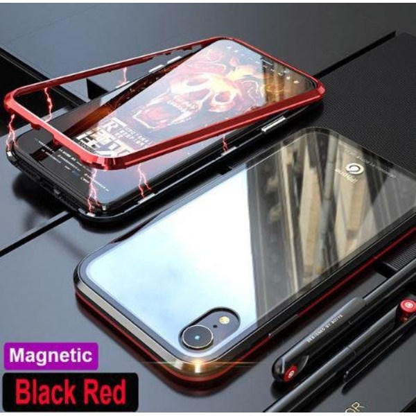 magnetisk glas bakfodra för iPhone Xs max