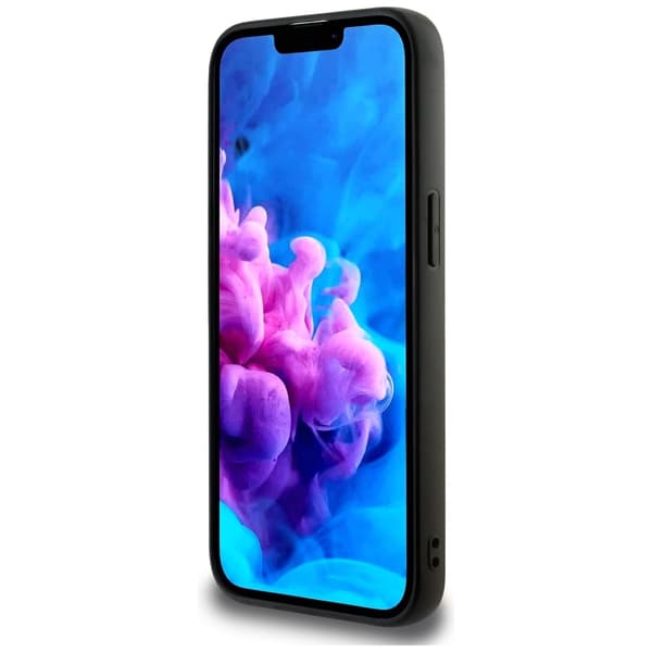 Guess HC 4G PU Big Logo Fodral till iPhone 16e Svart