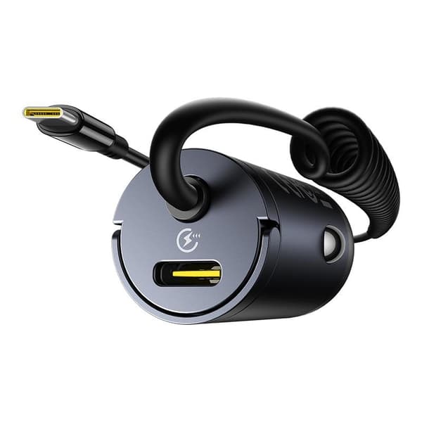 Baseus Tiny Star Mini Billaddare (C+C-kabel ingår) 30W Kosmisk svart svart
