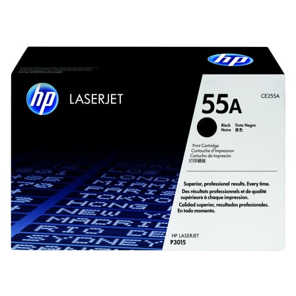 HP 55A svart 6000 sidor Toner CE255A