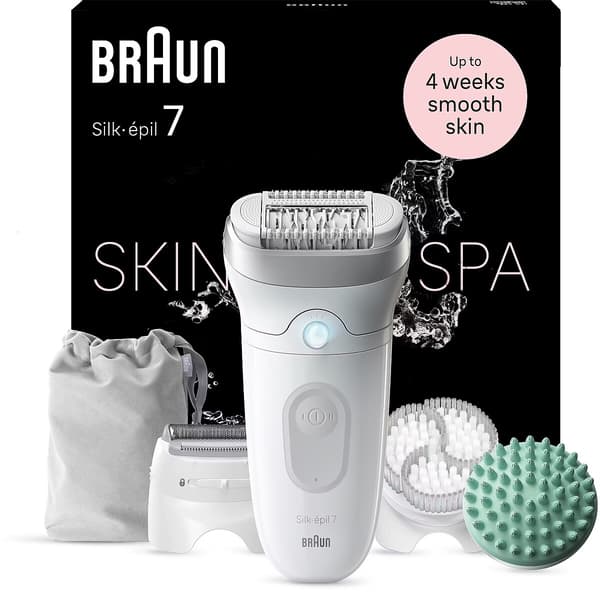 Braun Silk-épil 7 SE7-081 Epilator vit vit