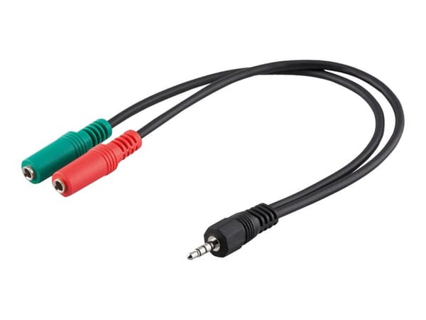 Goobay PC dator Headset to 3.5mm ( 4 pol )