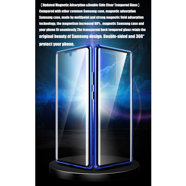 metallfodrall till Samsung S20 plus lila lila