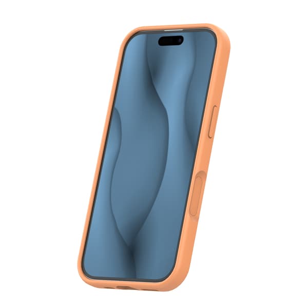 Silicone Thin Mag skal för iPhone 17 / 18 caramel