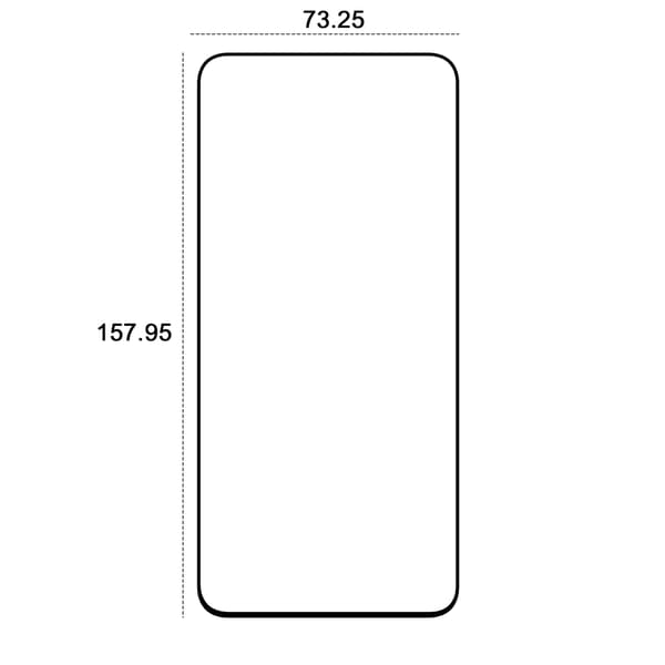 Etteri härdat glas 9D för Samsung Galaxy S25 FE / A57 5G svart