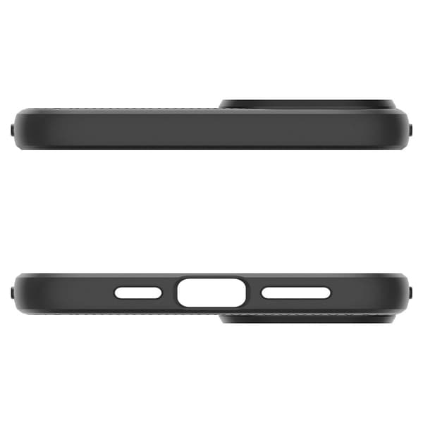 Spigen Liquid Air fodral för iPhone 15 Plus matt svart svart