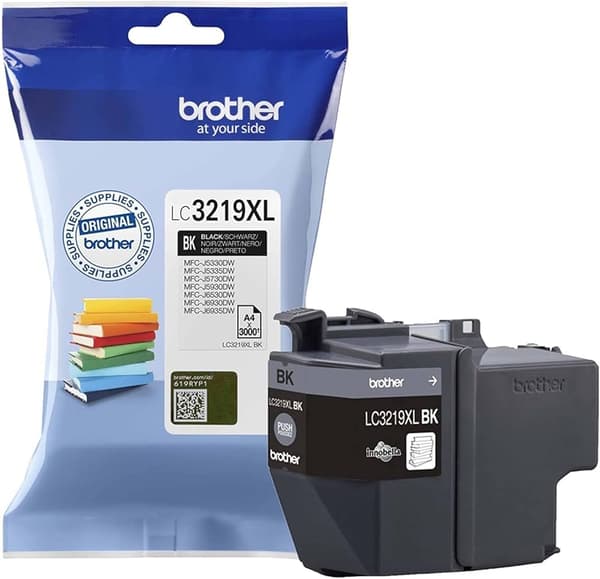 Brother LC 3219XLBK svart 3000 sidor bläck